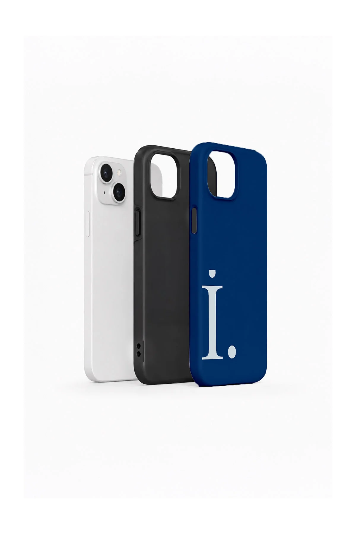 iPhone 13 Vorian Çift Katmanlı Korumalı Kılıf Midnight Ice İ