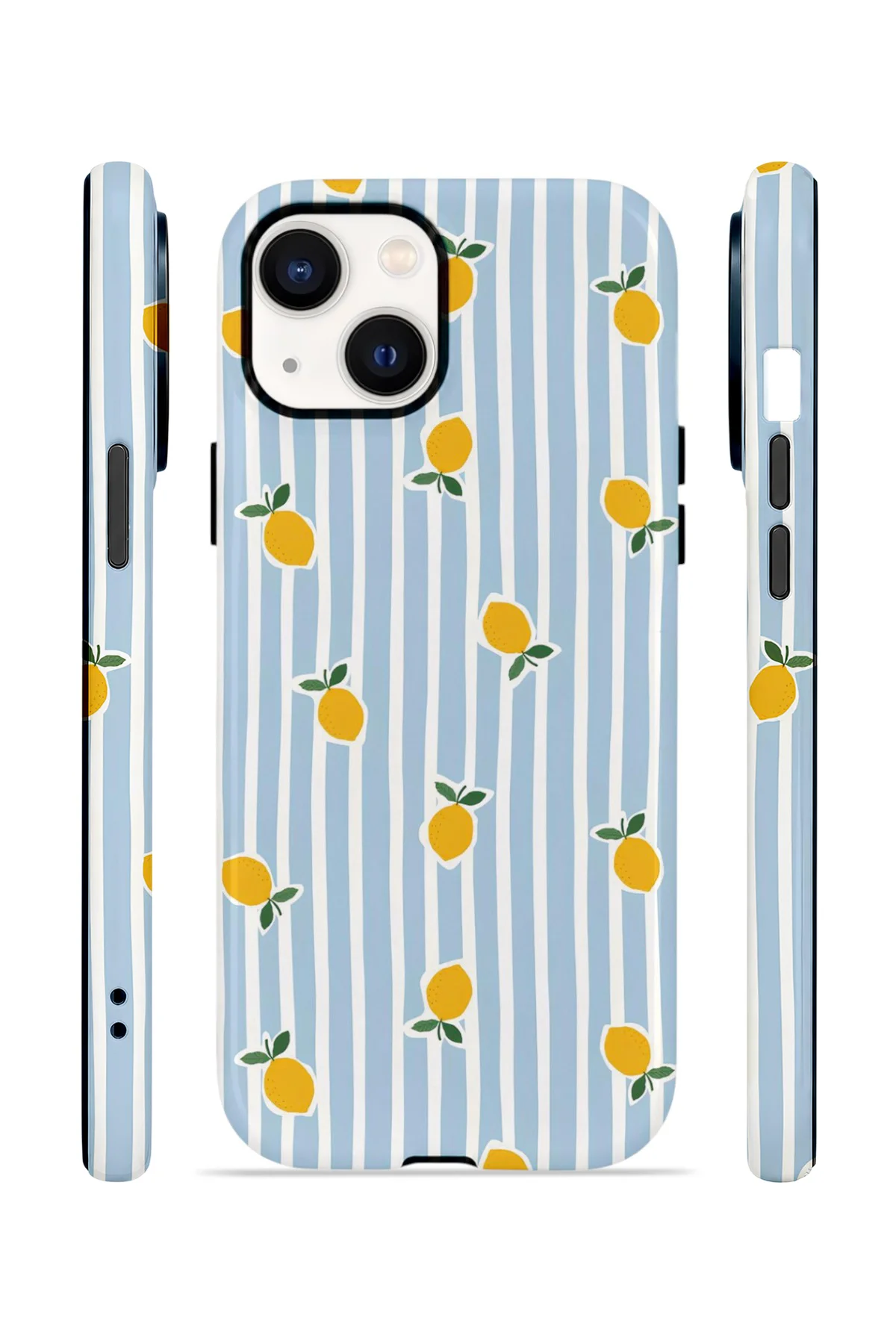 iPhone 13 Vorian Çift Katmanlı MagSafe Kılıf Tiny Lemon Rain