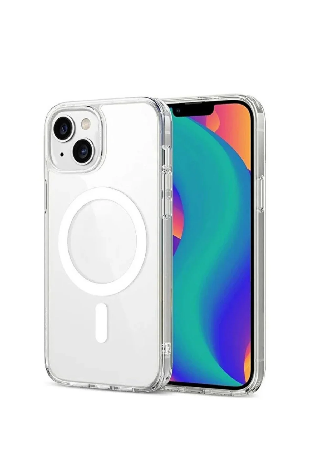 Iphone 13/14 Şeffaf Magsafe Case Telefon Kılıfı