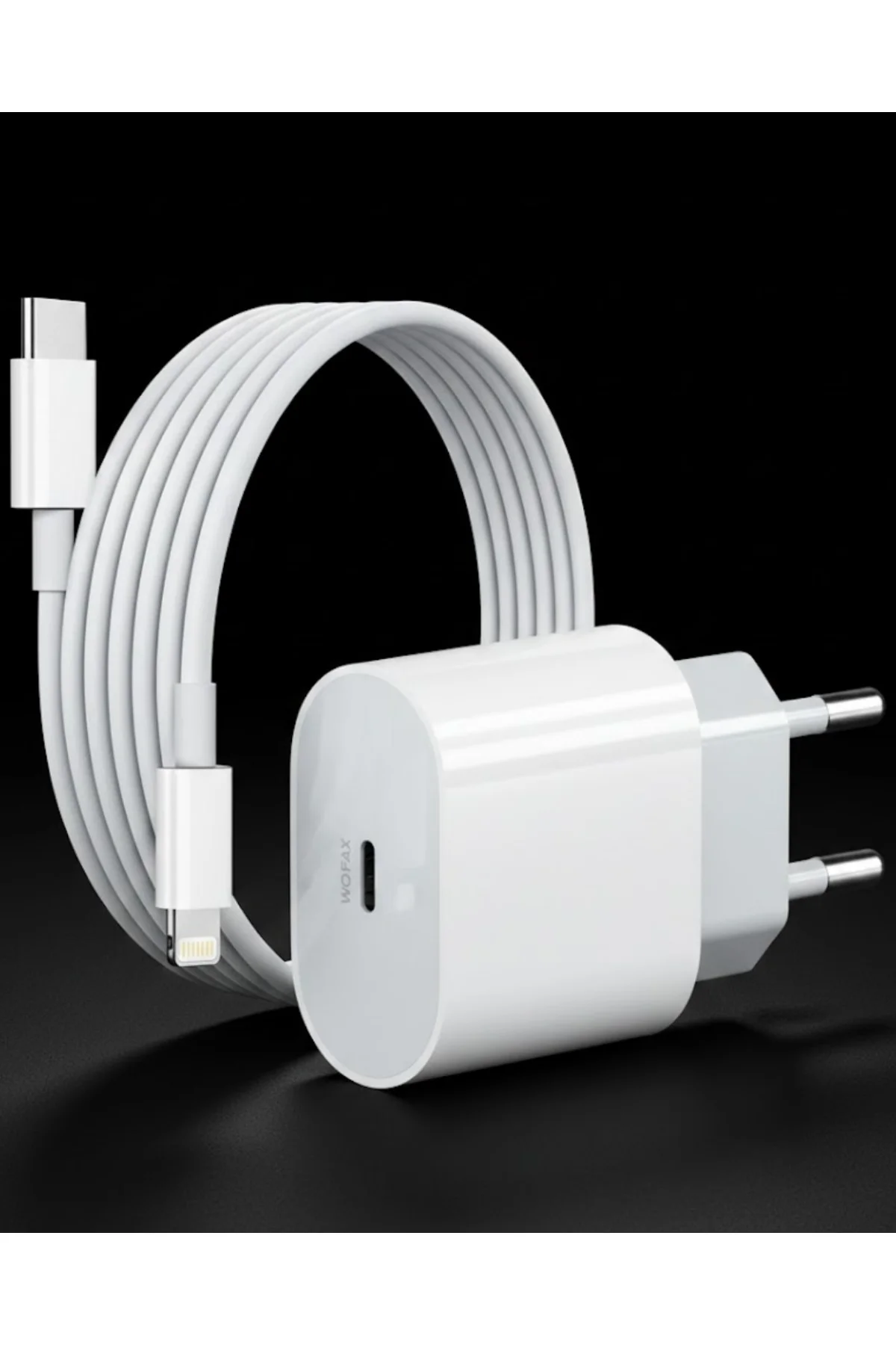 iPhone 14 13 12 11 Uyumlu 20W Hızlı Şarj Adaptörü Lightning Kablo