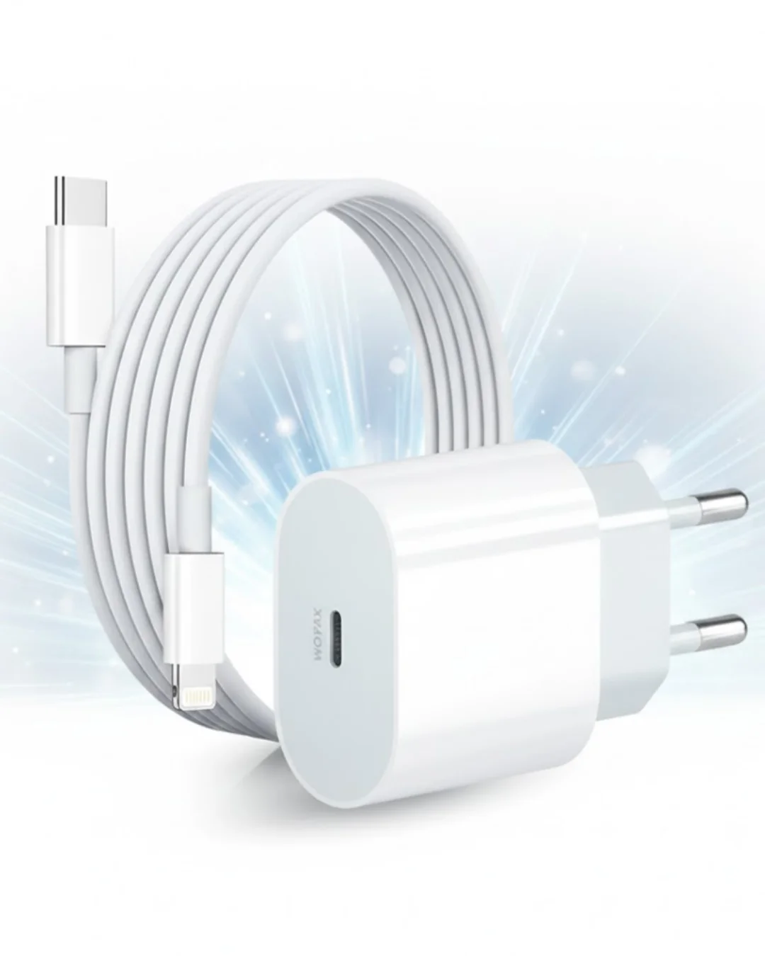 iPhone 14 13 12 Mini 11 XR XS X 20W Hızlı Şarj Adaptörü