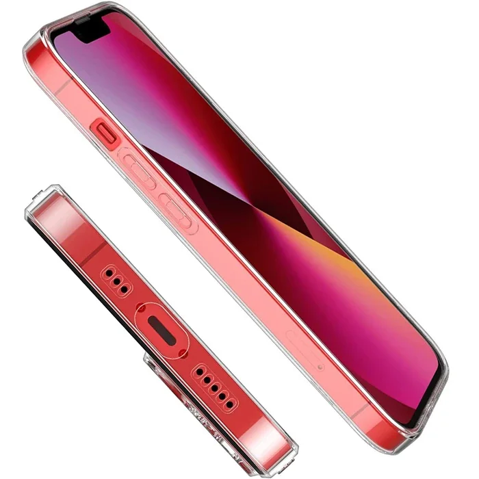 iPhone 14 6.1" Crystal Clear Kamera Korumalı Şeffaf PC Kılıf – Sarılmaz Çizik Kalkanı