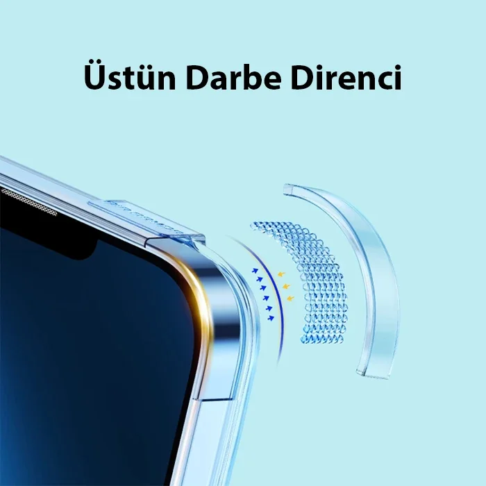 iPhone 14 6.1 MagSafe Silikon Kılıf & Kırılmaz Cam Set – Mıknatıslı Şarj Uyumlu