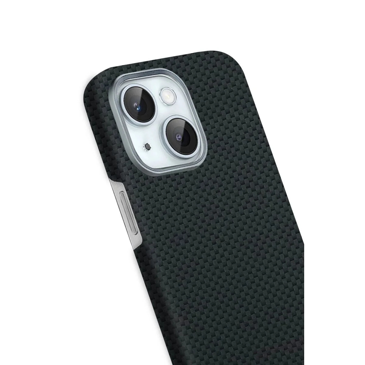 iPhone 14 ile Uyumlu Volt MagSafe Kılıf - Siyah Kevlar Desenli Darbe Emici Kapak Fiyatı, Yorumları ve Özellikleri