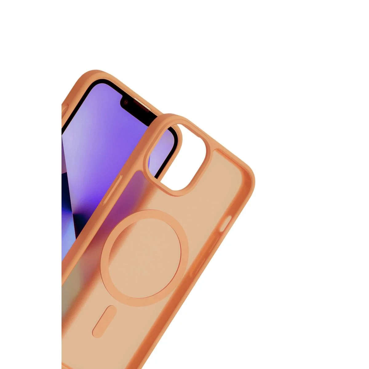 iPhone 14 ile Uyumlu Jota MagSafe Kapak - Turuncu Çift Katmanlı Koruma Fiyatı, Yorumları ve Özellikleri