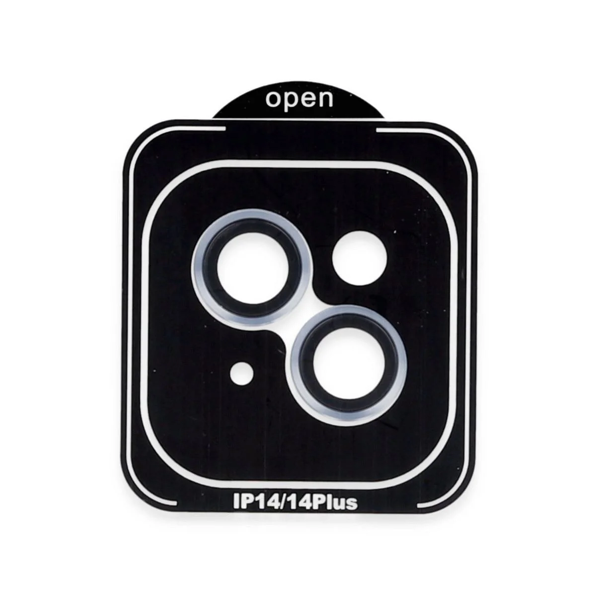 iPhone 14 ile Uyumlu PVD Metal Kamera Lens Koruyucu - Mavi | 9H Sertlik, Anti-Reflaksiyon, 360° Koruma