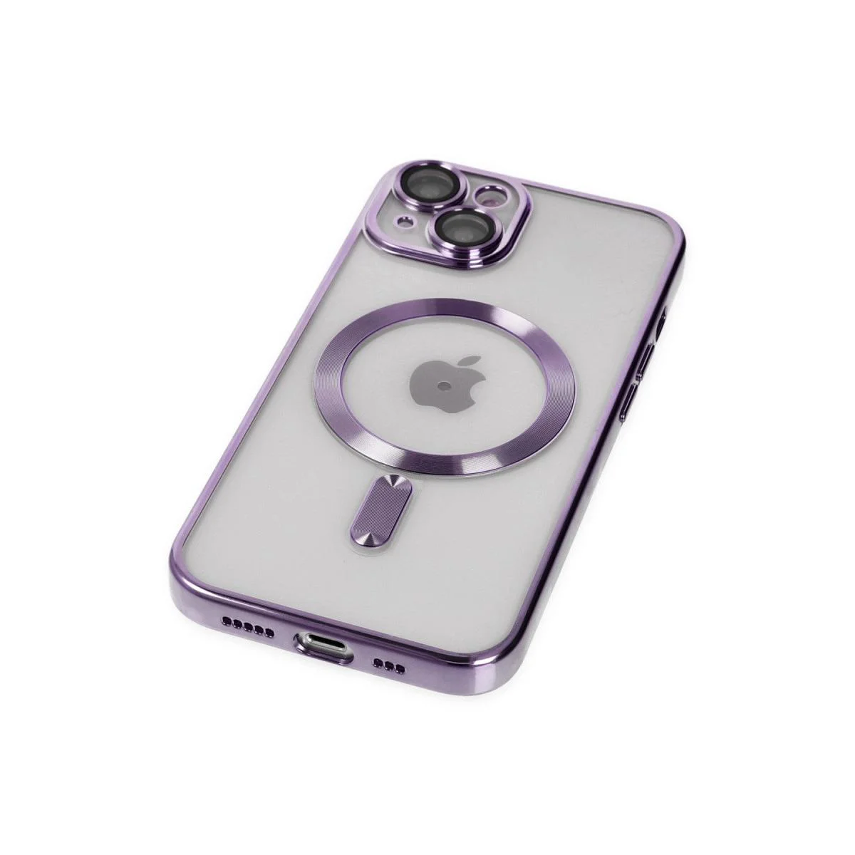iPhone 14 ile Uyumlu Kılıf Kross Magneticsafe Kapak - Mor