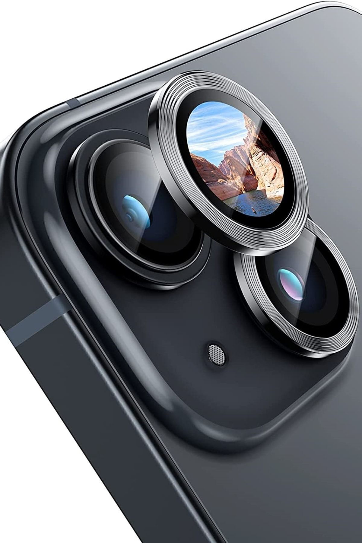 Iphone 14 Kamera Temperli Cam Lens Koruyucu