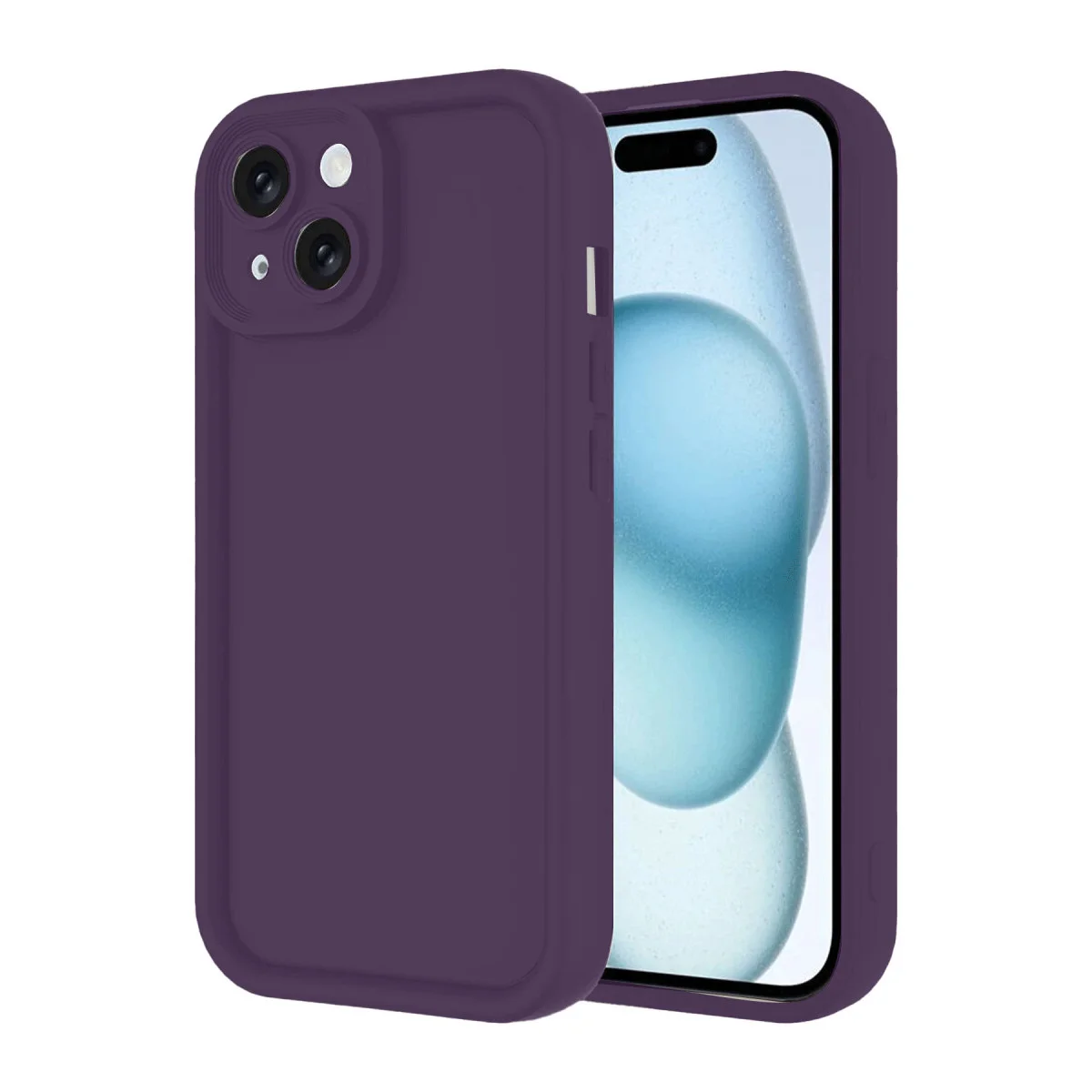 iPhone 14 Kılıf Viera Silikon - Mor Renk, %100 Yerli Üretim