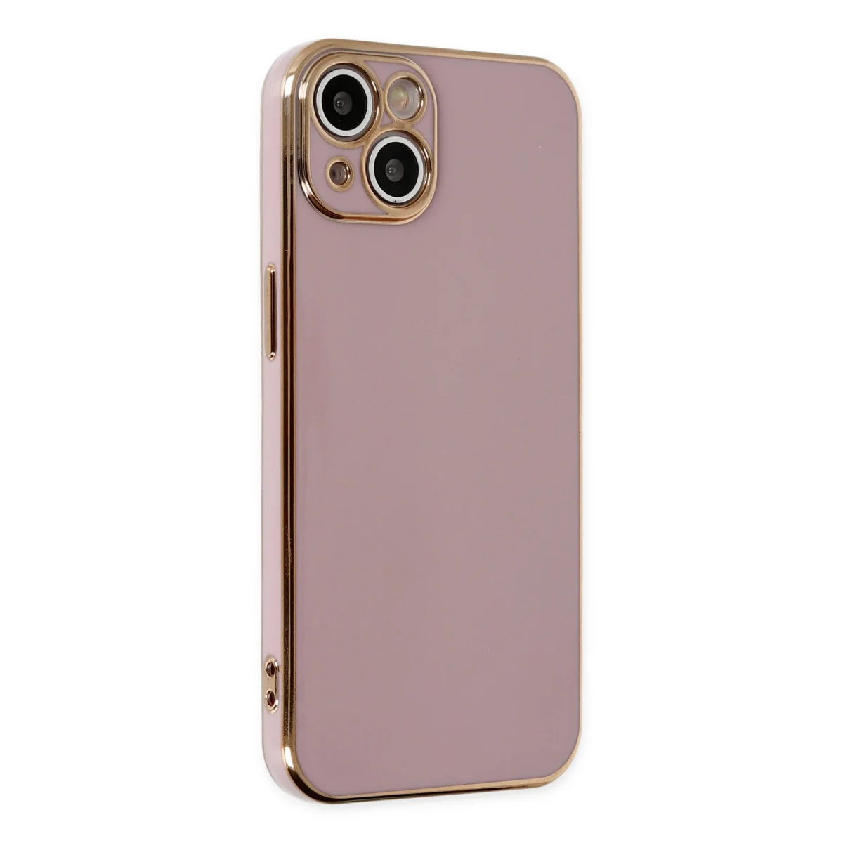 iPhone 14 Kılıf Volet Silikon - Mor Şık ve Modern Tasarım