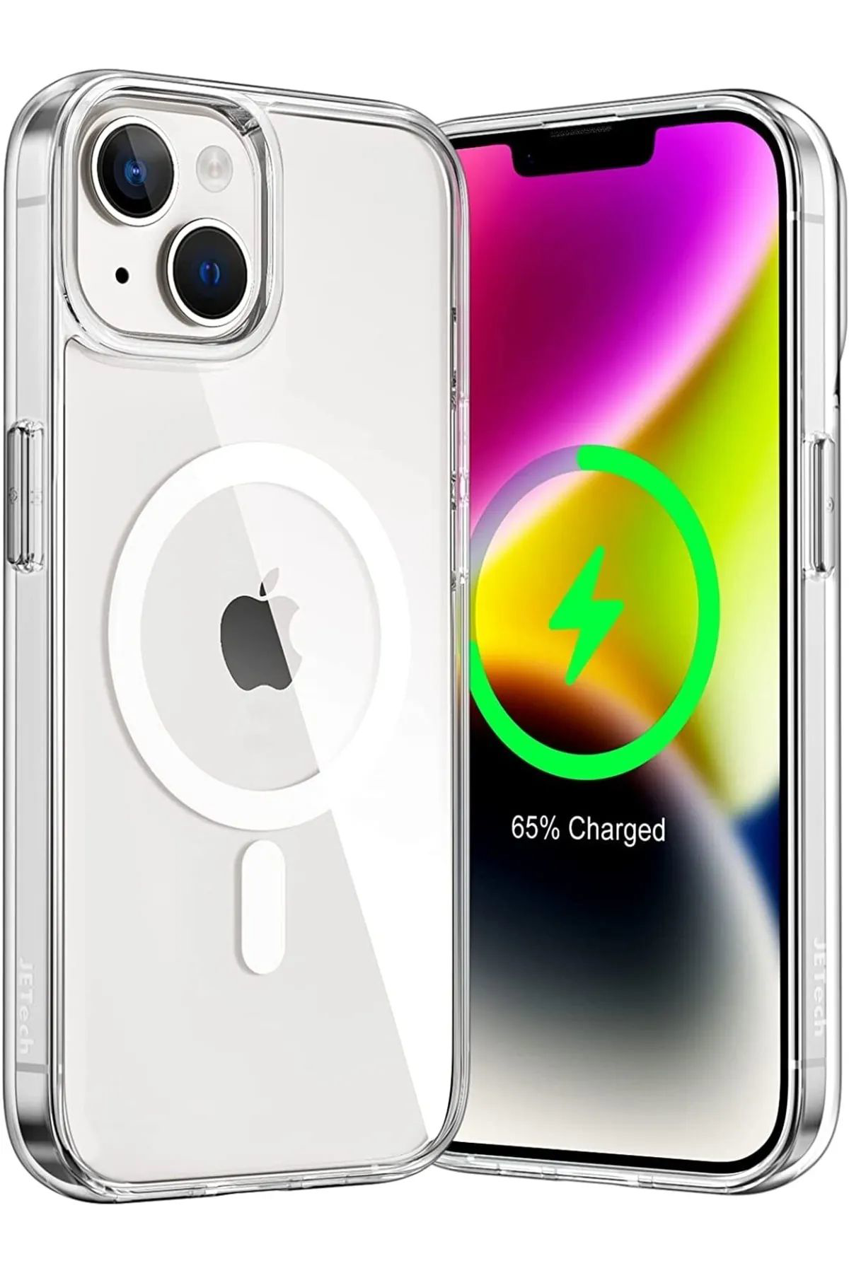 Just Cheap Store İphone 14 Kilif Kamera Lens Korumali Magsafe Destekli Şeffaf Darb