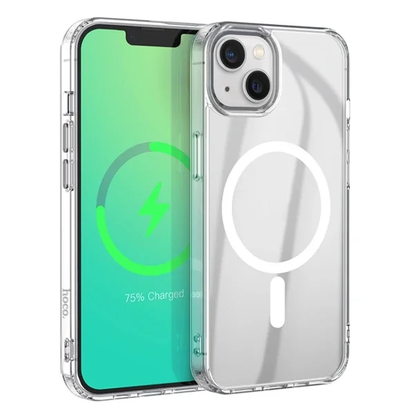 iPhone 14 Magsafe Silikon Kılıf - Sararma Yapmaz Manyetik Şarj Uyumlu