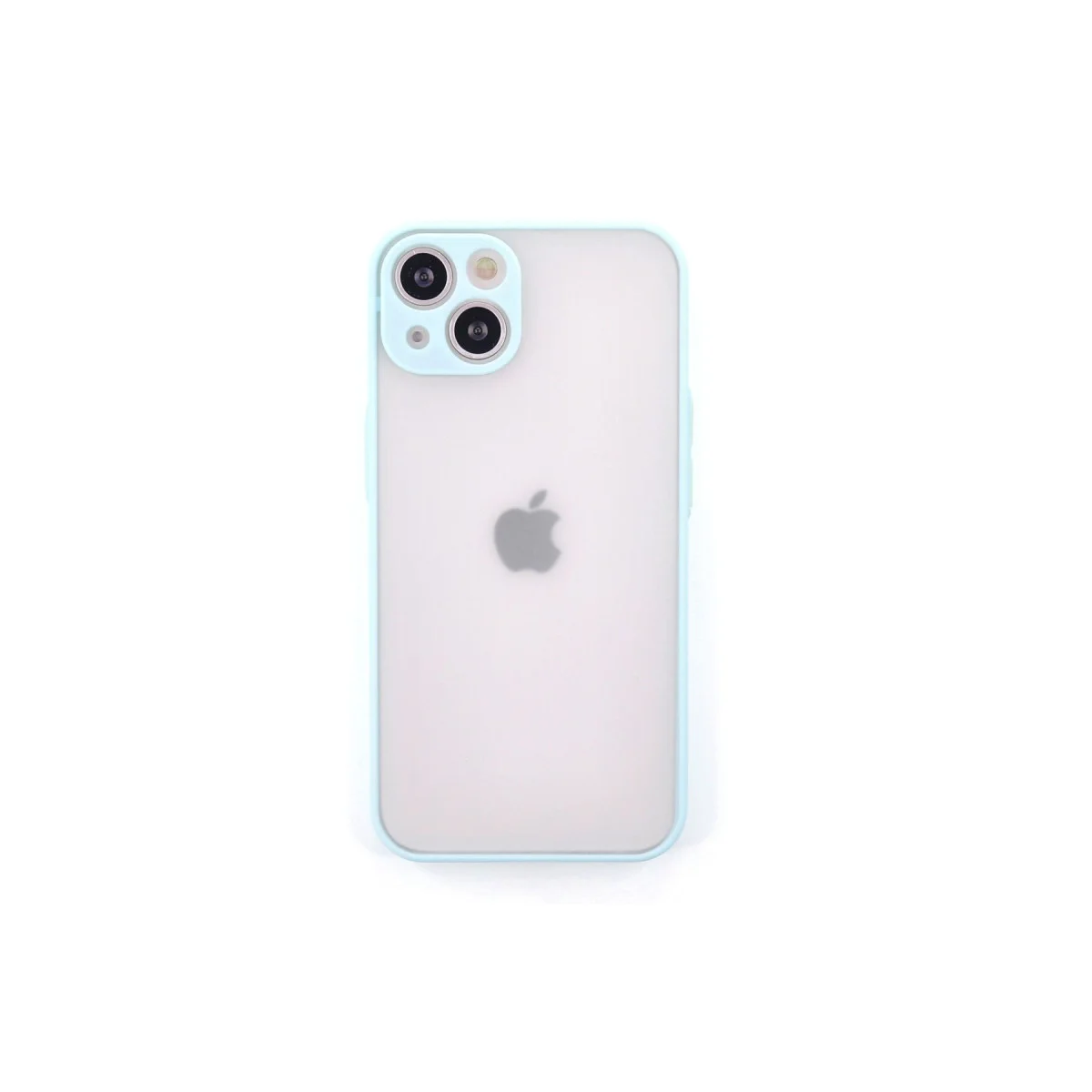 iPhone 14 Montreal Silikon Kılıf Turkuaz - Kamera Korumalı, Darbe Emici ve Mat Arka Panel