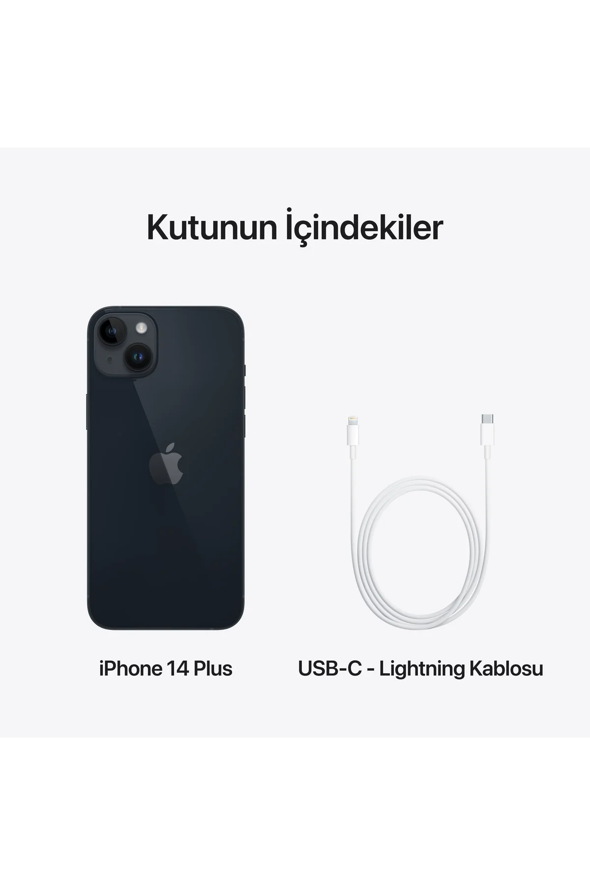 iPhone 14 Plus 128 GB Gece Yarısı