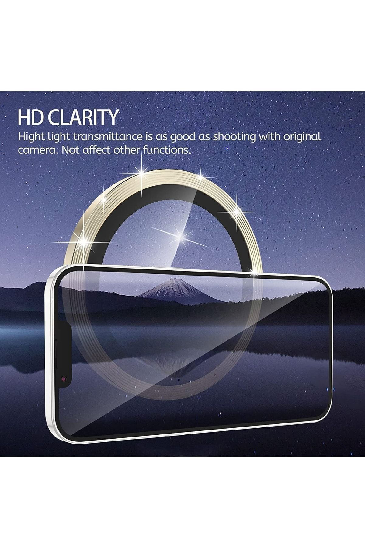 Iphone 14 Plus Kamera Temperli Cam Lens Koruyucu