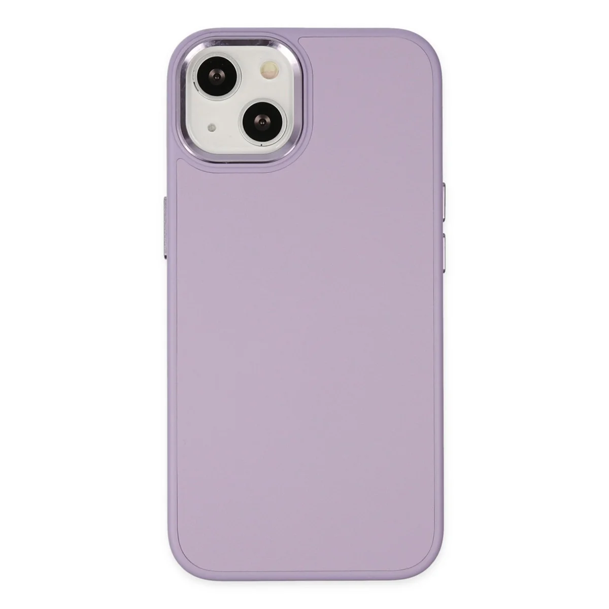 iPhone 14 Plus Asya Deri Silikon Kılıf - Lila (8 Renk Seçeneği)
