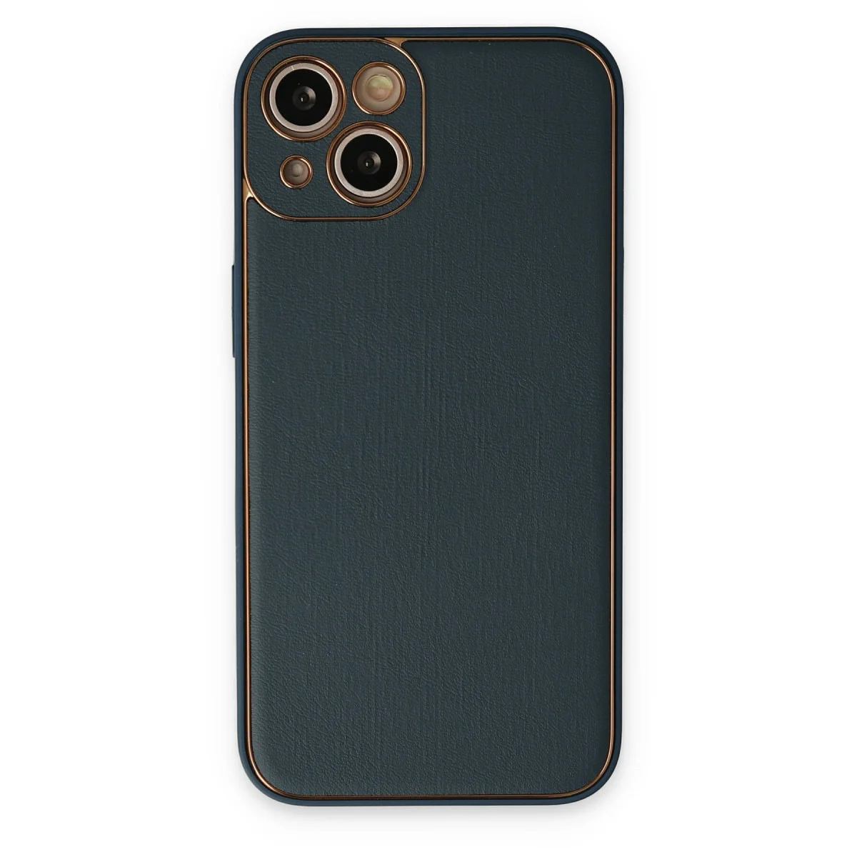 iPhone 14 Plus Coco Deri Silikon Kılıf - Yeşil
