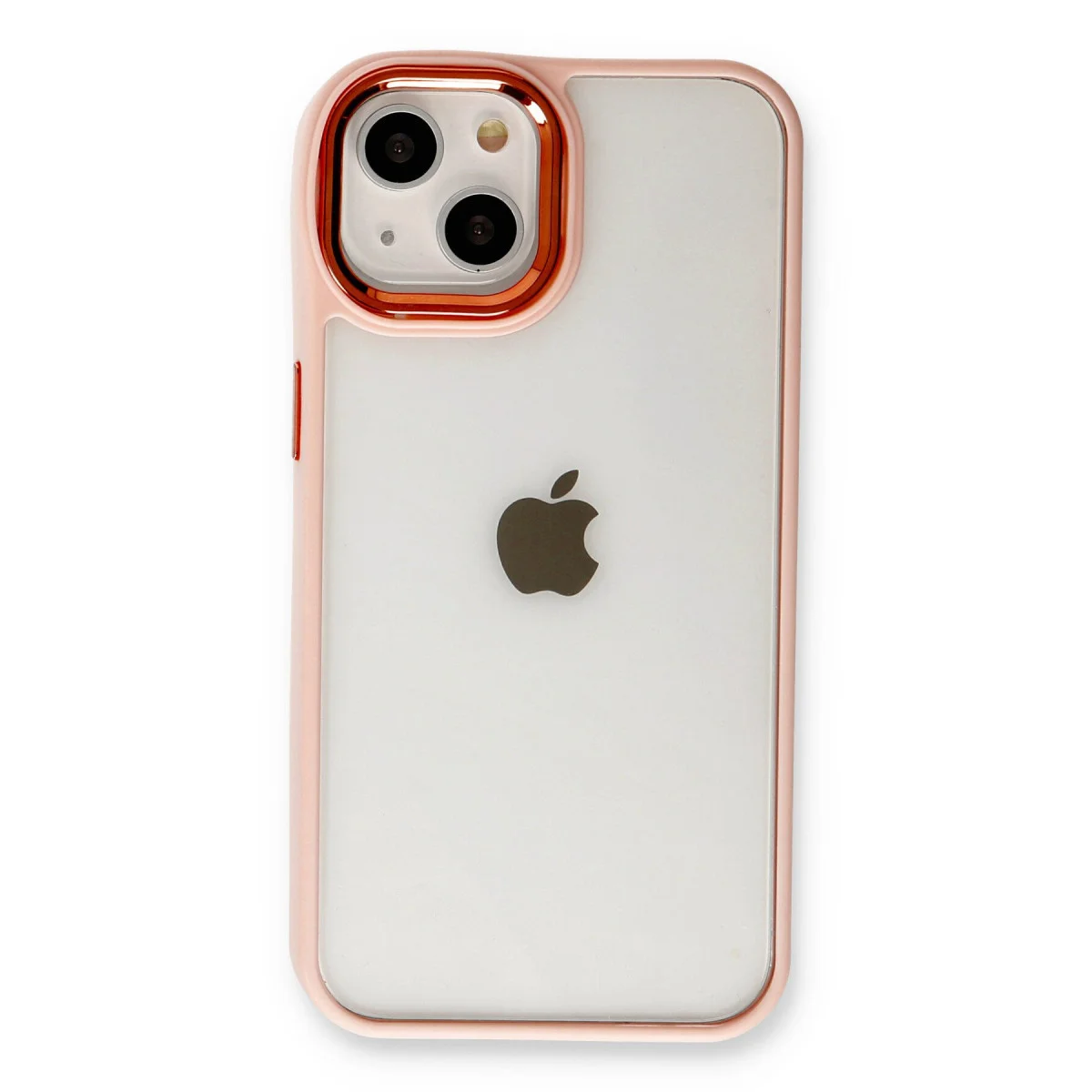 iPhone 14 Plus Dora Kapak - Pudra Rengi - Şık ve Güvenilir Koruma
