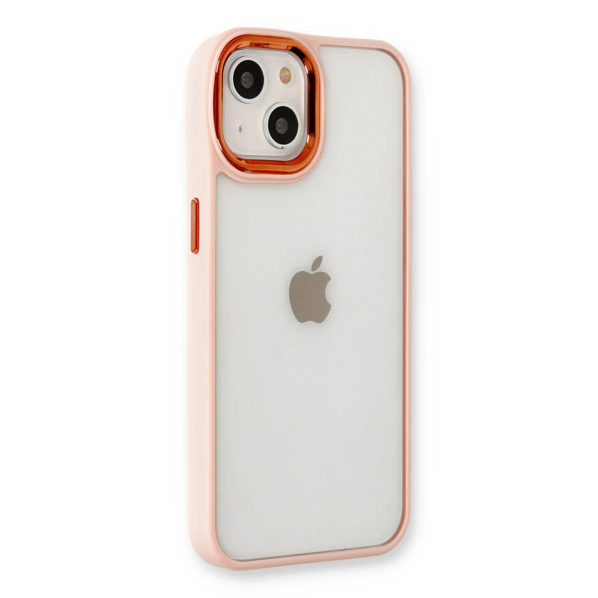 iPhone 14 Plus Dora Kapak - Pudra Rengi - Şık ve Güvenilir Koruma