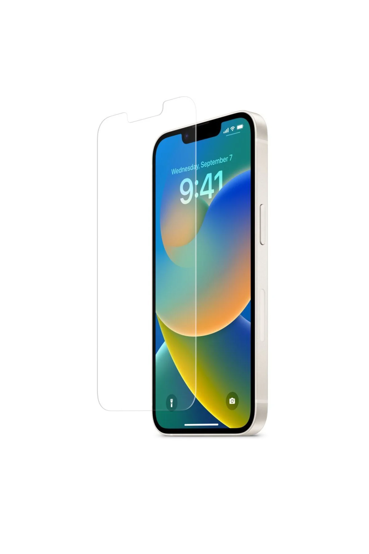 Iphone 14 Plus Gerçek Nano Ekran Koruyucu Kırılmaz Cam Uyumlu - E