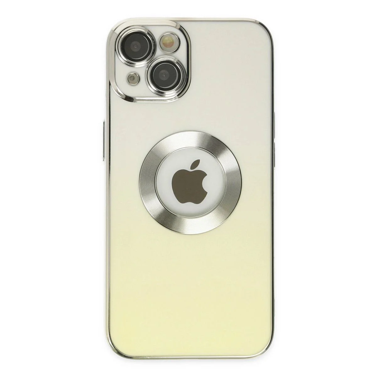 iPhone 14 Plus ile Uyumlu Silikon Kılıf - Sarı | Best Koleksiyon