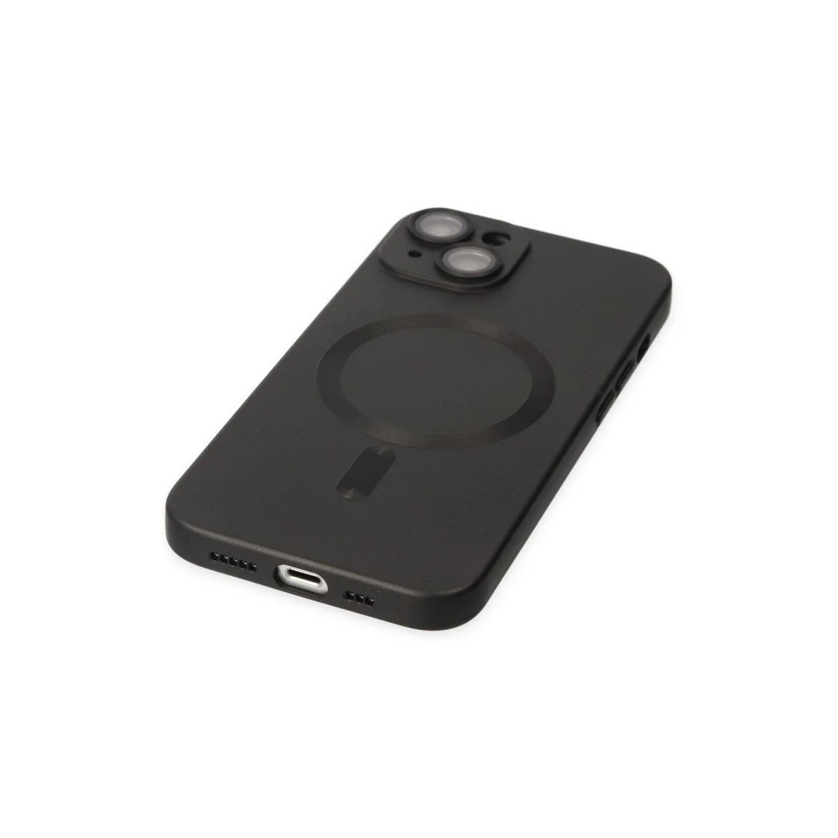 iPhone 14 Plus ile Uyumlu Lens Magsafe Silikon Kılıf - Siyah, Darbe ve Çizik Korumalı Fiyatı, Yorumları ve Özellikleri