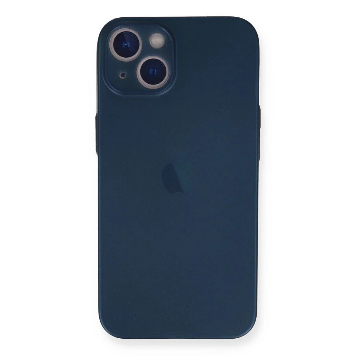 iPhone 14 Plus ile Uyumlu PP Ultra İnce Kapak Kılıf - Mavi