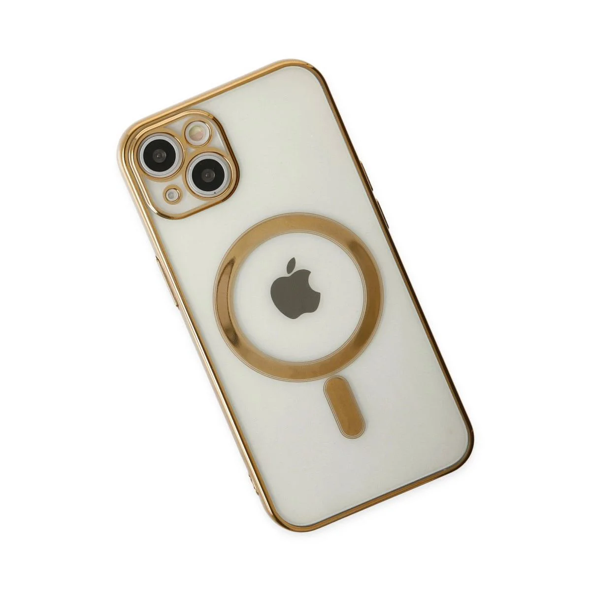 iPhone 14 Plus ile Uyumlu Magsafe Lazer Silikon Kılıf - Gold Renk Fiyatı, Yorumları ve Özellikleri