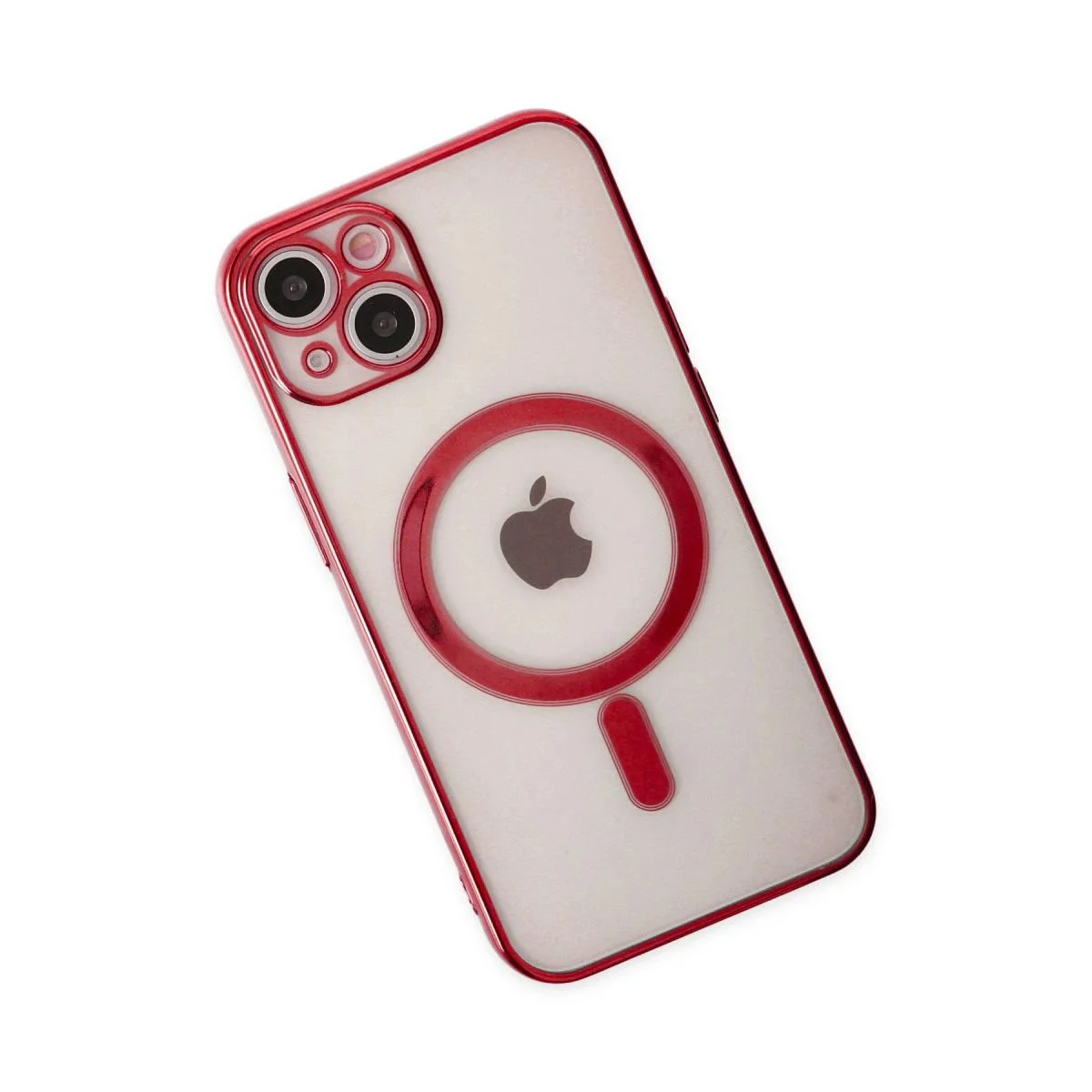 iPhone 14 Plus ile Uyumlu MagSafe Lazer Silikon Kılıf - Kırmızı Darbe Korumalı Fiyatı, Yorumları ve Özellikleri