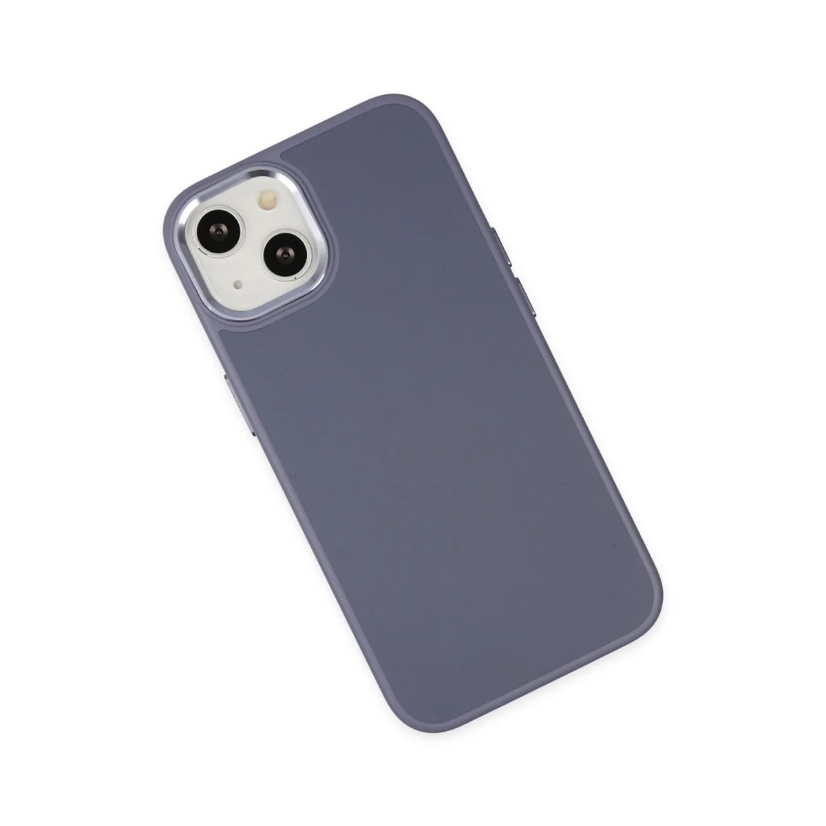 iPhone 14 Plus Kılıf Asya Deri Silikon - Mor | Premium Koruma ve Şıklık