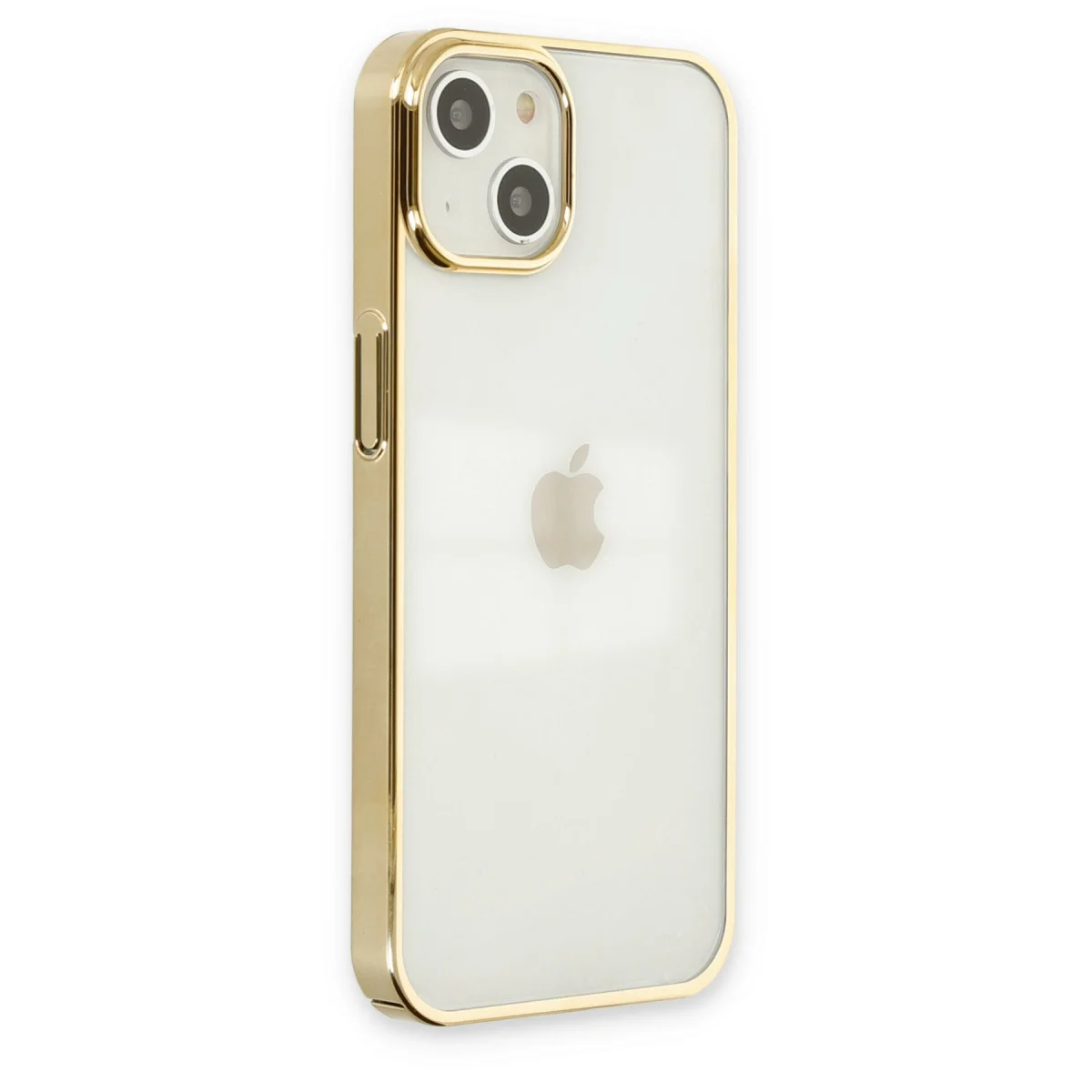 iPhone 14 Plus Kılıf Silikon - Gold, Sert Darbelere Karşı Dayanıklı ve Şık Koruma