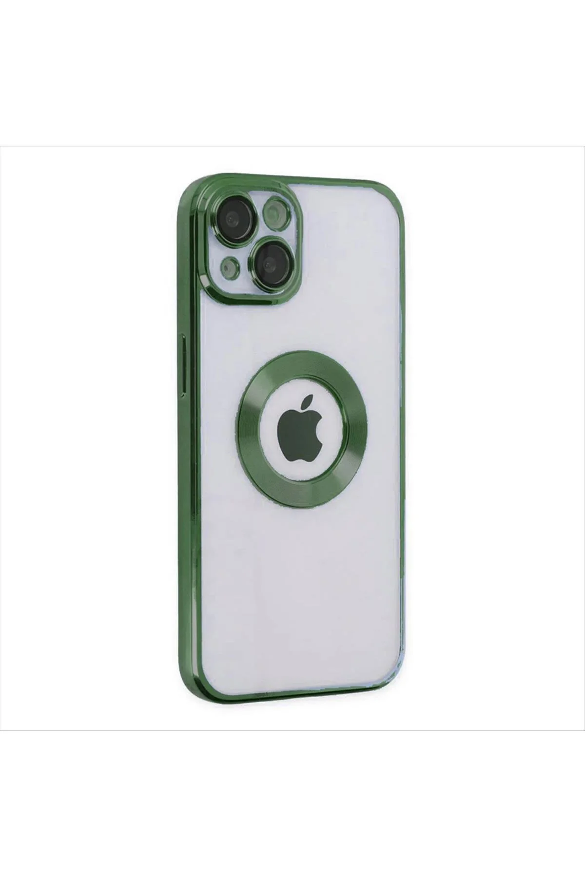 iPhone 14 Plus Lensli Lazer Silikon Kılıf (Kamera Korumalı)