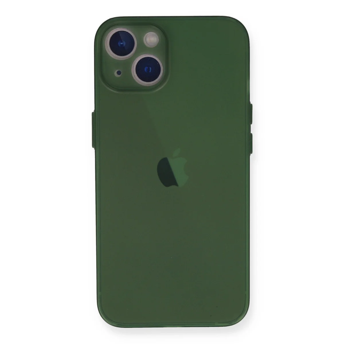 iPhone 14 Plus PP Ultra İnce Kapak Yeşil - Ekran Koruyucu Kılıf