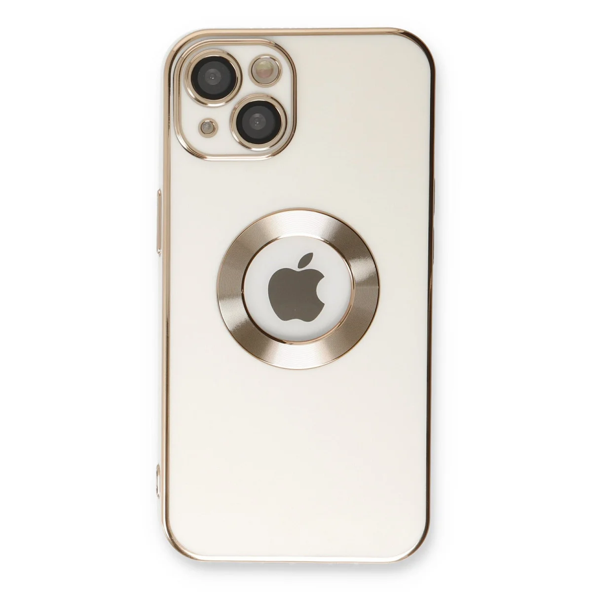 iPhone 14 Plus Store Silikon Kılıf - Beyaz, Dokunmatik ve Sağlam Koruma