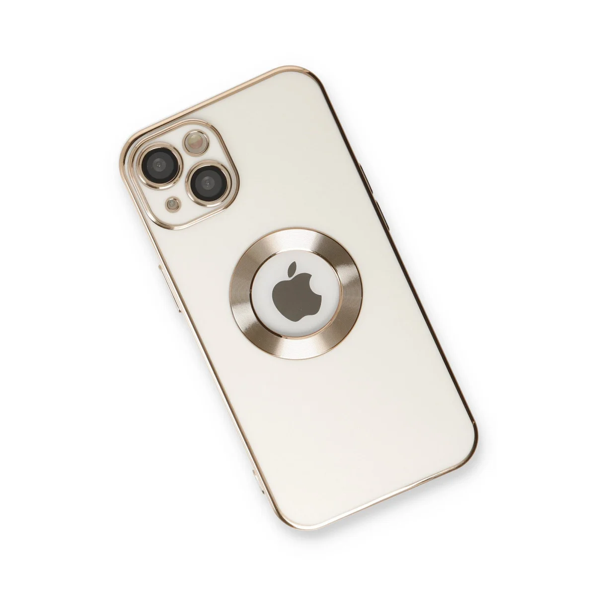 iPhone 14 Plus Store Silikon Kılıf - Beyaz, Dokunmatik ve Sağlam Koruma