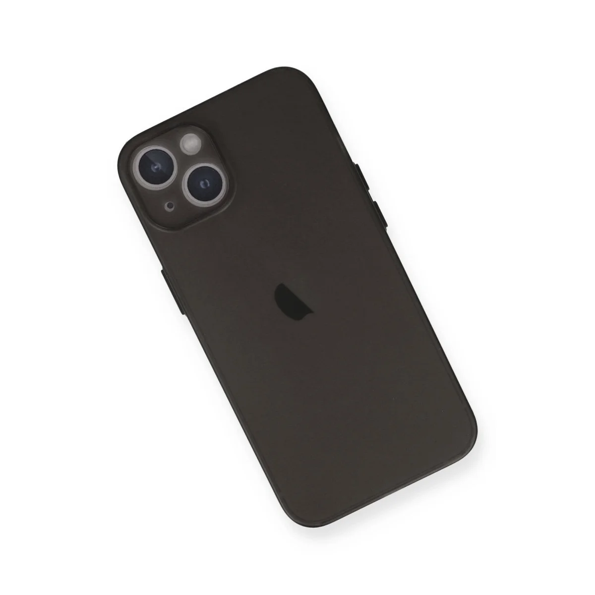 iPhone 14 Plus Ultra İnce Gri Kılıf - PP Malzemeli Estetik Koruyucu