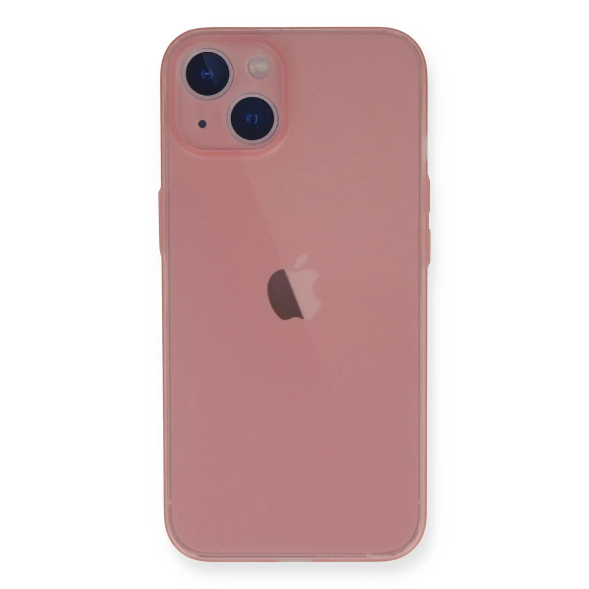 iPhone 14 Plus Ultra İnce Pembe Kılıf - PP Malzemeden Koruyucu Cep Telefonu Kılıfı