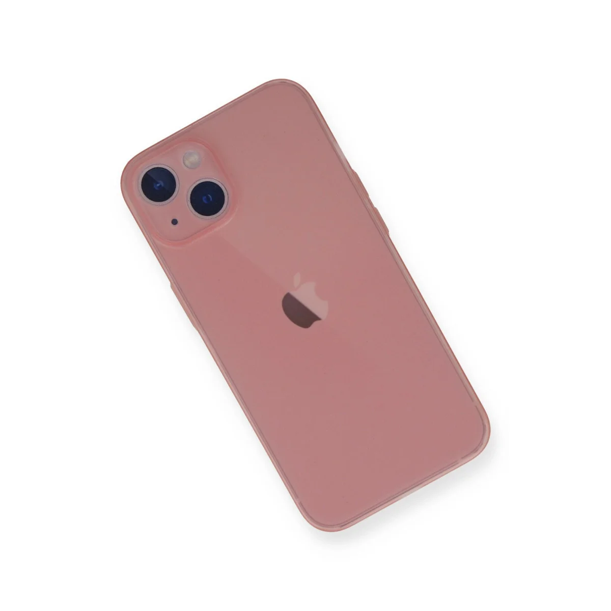 iPhone 14 Plus Ultra İnce Pembe Kılıf - PP Malzemeden Koruyucu Cep Telefonu Kılıfı