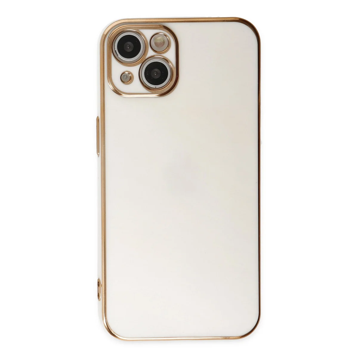iPhone 14 Plus Volet Silikon Kılıf - Beyaz, Premium Koruma ve Şık Tasarım