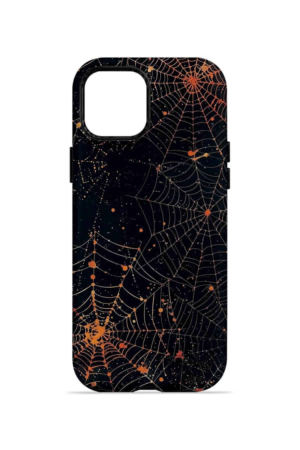 iPhone 14 Plus Vorian Çift Katmanlı Spiderweb Night Kılıf - Görsel 4