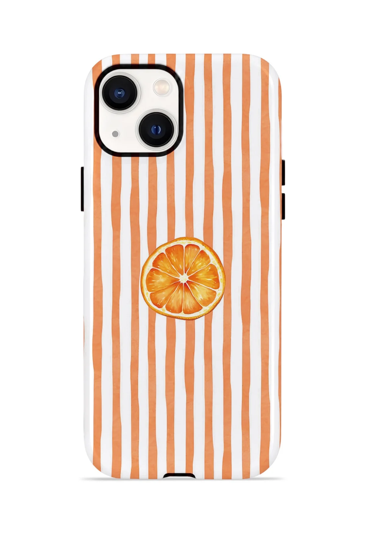 iPhone 14 Plus Vorian Yough Magsafe Kılıf Orange Slice Stripe