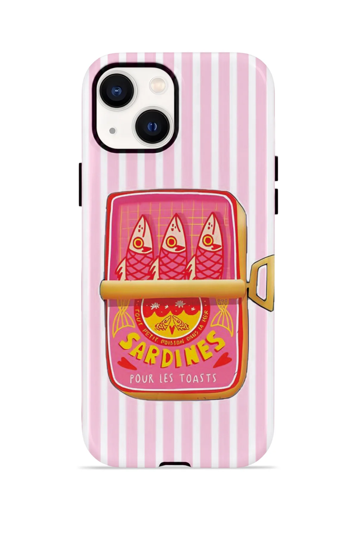 iPhone 14 Plus Vorian Çift Katmanlı MagSafe Kılıf Sardine Club Pink