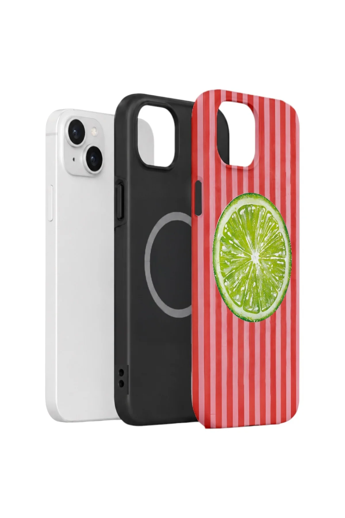 iPhone 14 Plus Vorian Yough Magsafe Kılıf Lime Slice Pop