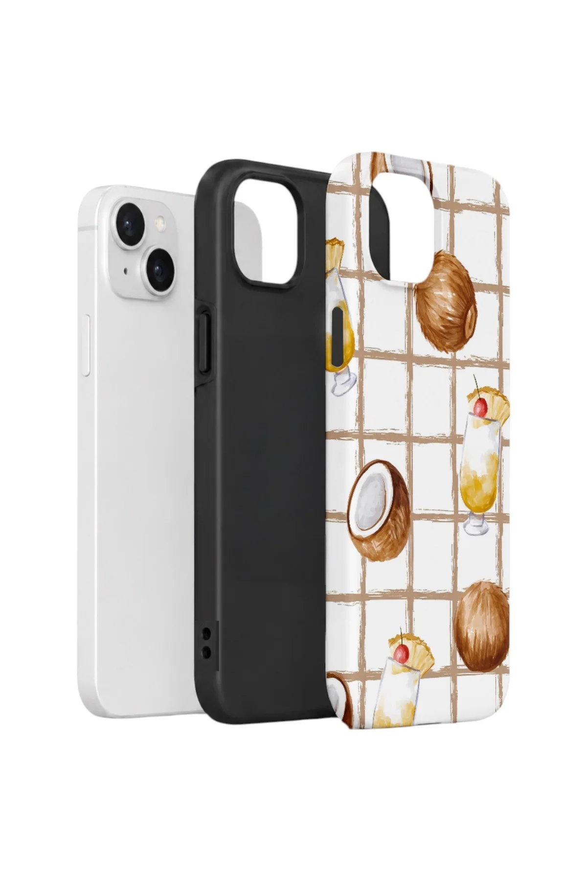 iPhone 14 Plus Vorian Yough Kılıf Coconut Cabana