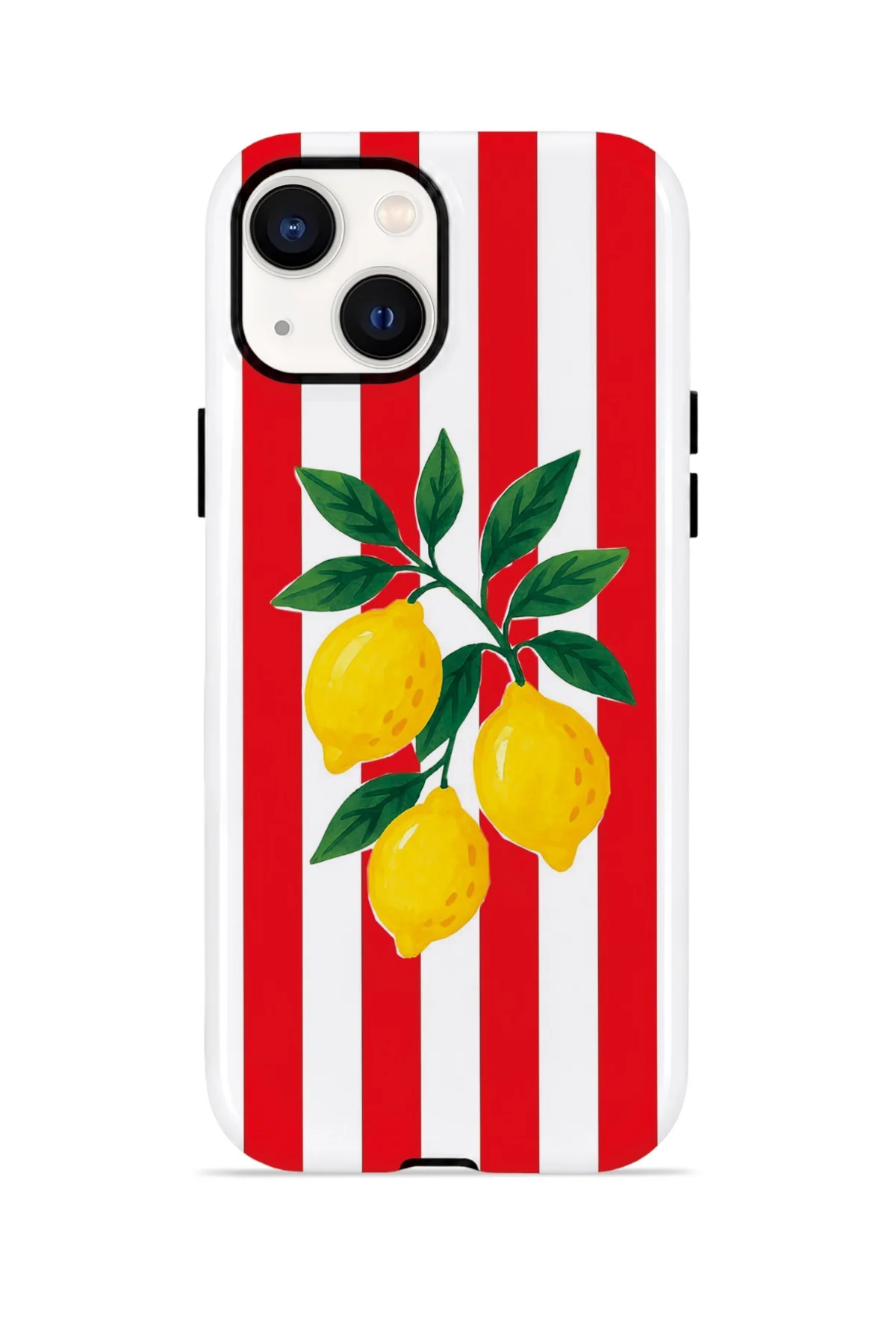 iPhone 14 Plus Vorian Çift Katmanlı MagSafe Kılıf Lemon Parade Red