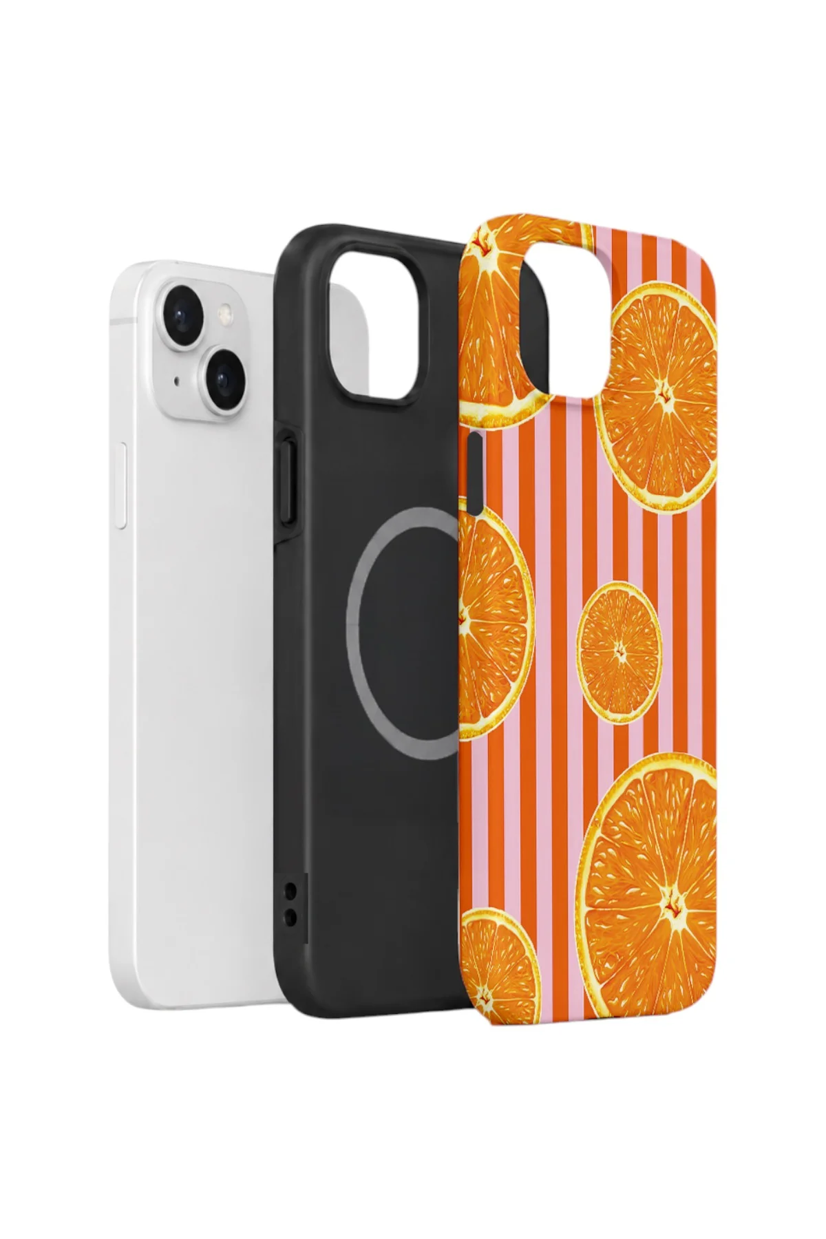 iPhone 14 Plus Vorian Yough Kılıf Sunset Orange Grove