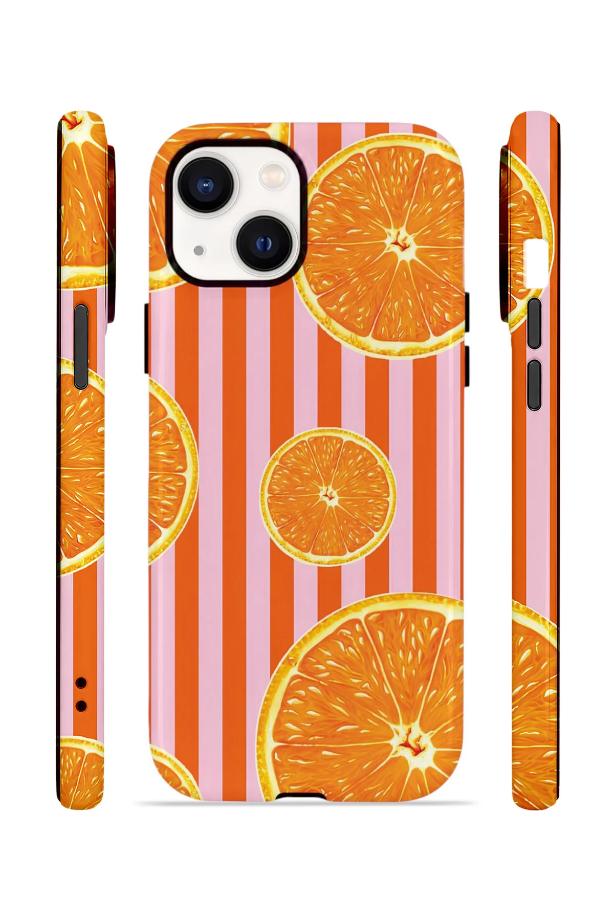 iPhone 14 Plus Vorian Çift Katmanlı Kılıf Sunset Orange Grove