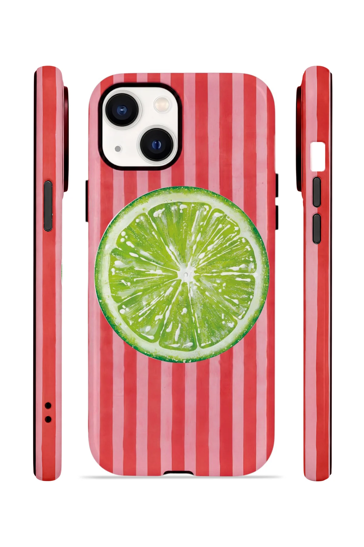 iPhone 14 Plus Vorian Yough Magsafe Kılıf Lime Slice Pop