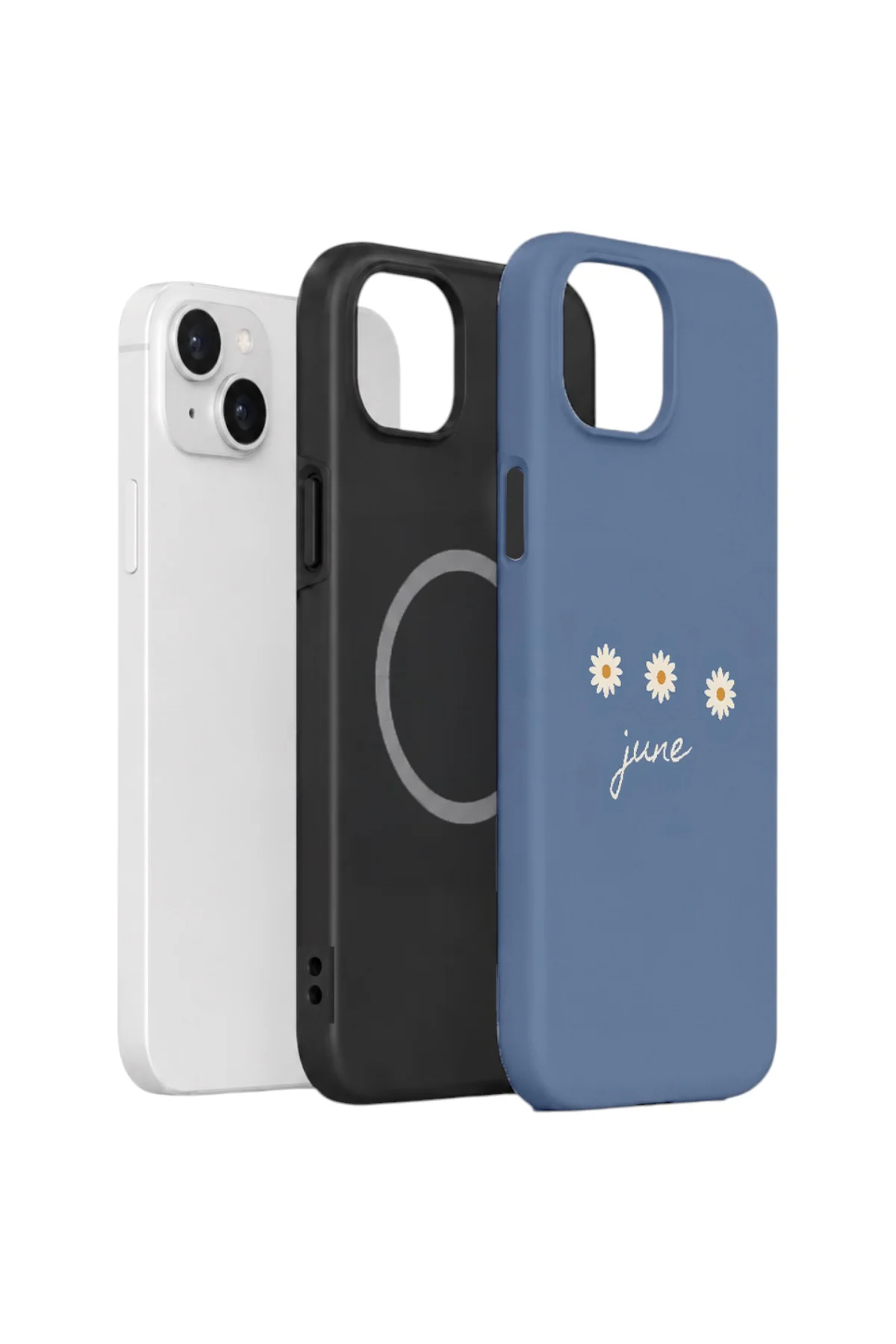 iPhone 14 Plus Vorian Yough Magsafe Kılıf June Daisy Blue