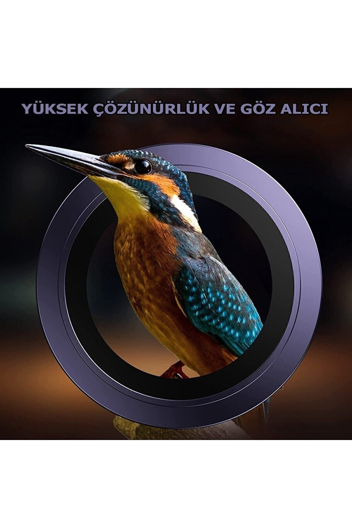 Iphone 14 Pro / 14 Pro MaxUyumlu Prof Kamera Lens Koruyucu Tam Ko
